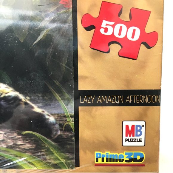 Lenticular 3D Leopard 500 pc Puzzle  NWT - Picture 4 of 11